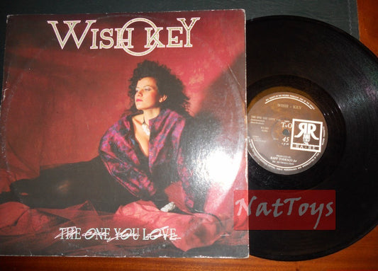 12" 33 RPM Wish-Key THE ONE YOU LOVE (Italy 1986, RA-RE 01586) - VG/VG