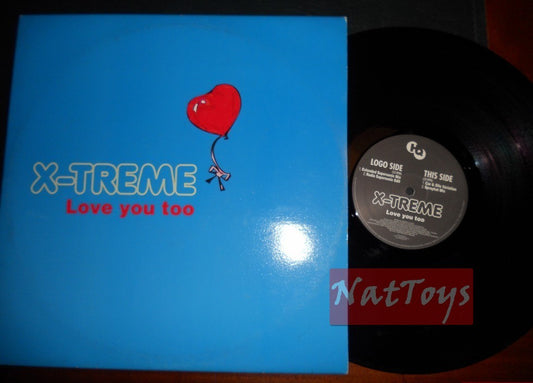 12" 33 GIRI X-Treme LOVE YOU TOO (Italy 1999, EMI/DANCE FACTORY 8 86983 6) NM/NM