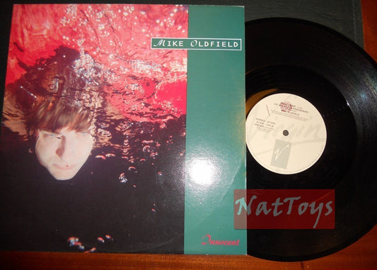 12" 33 Mike Oldfield INNOCENT/EARTH MOVING (Italie 1989, VIRGIN VINX 244) - NM/NM