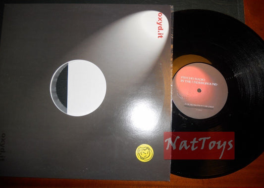 12" 33 Psycho Radio IN THE UNDERGROUND NM/NM promo édition limitée 150 exemplaires suite flyer