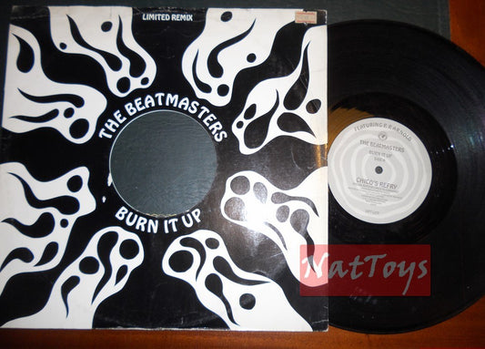 12" 33 The Beatmasters featuring P.P. Arnold BURN IT UP 1988 VG/EX limited remix