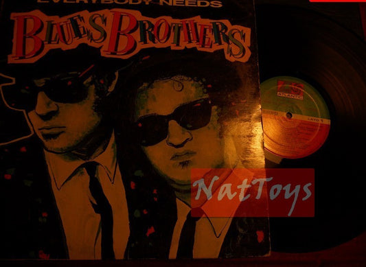 12" LP 33 GIRI Blues Brothers EVERYBODY NEEDS BLUES BROTHERS 1988 - VG/VG