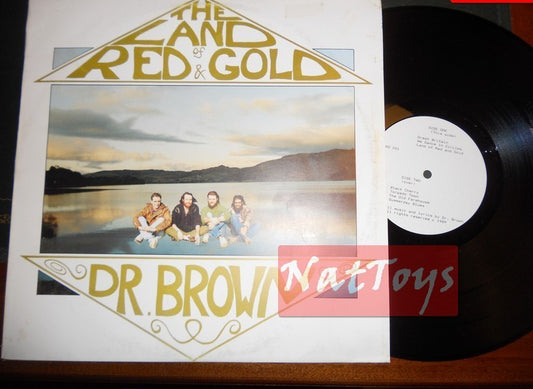 12" LP 33 RPM Dr. Brown THE LAND OF RED &amp; GOLD (Royaume-Uni 1989, Beard 001) - EX/NM