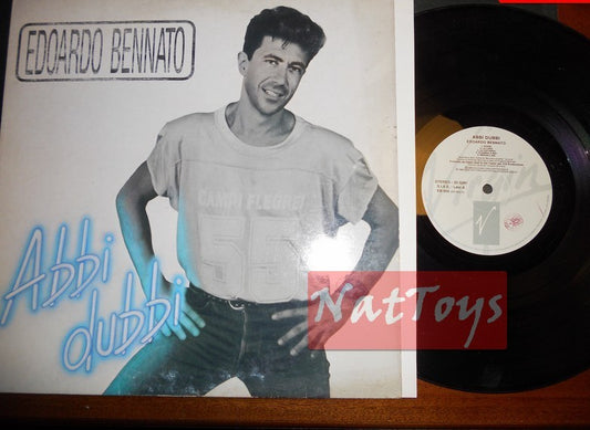 12" LP 33 Tours Edoardo Bennato ABBI DUBBI (Italie 1989, Virgin EB 955) - VG/VG