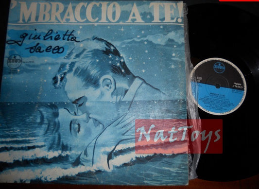 12" LP 33 RPM Giulietta Sacco 'MBRACCIO A TE ! (Italie 1979) - EX/NM