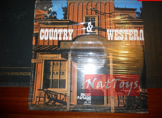 12" LP 33 GIRI J. Frazy COUNTRY &amp; WESTERN (Italie 1973, Cetra LEL 153) - EX/NM