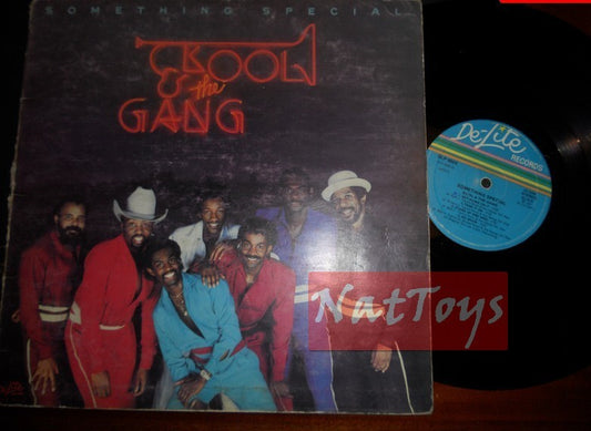 12" LP 33 GIRI Kool &amp; The Gang SOMETHING SPECIAL Italie 1981 + pochette d'ouverture VG/VG