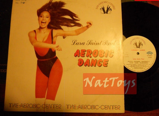 12" LP 33 RPM Lara Saint Paul AEROBIC DANCE Italie 1982, Lasapa +apr.cop. EX/EX
