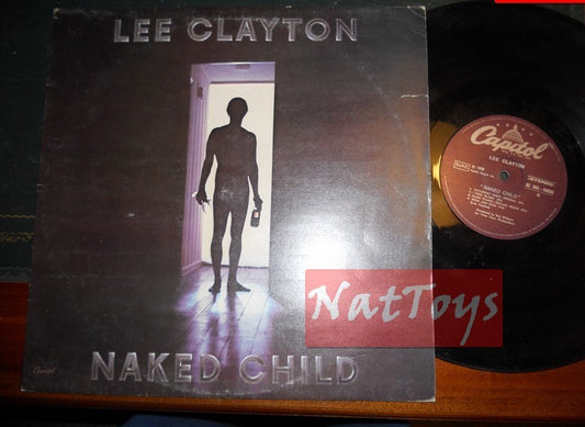 12" LP 33 GIRI Lee Clayton NAKED CHILD (Italie 1979, EMI/Capitol 3C) - VG/EX