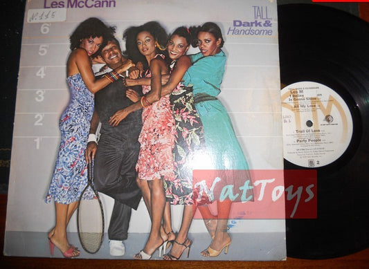 12" LP 33 TR/MIN Les McCann TALL, DARK &amp; HANDSOME USA 1979, A&amp;M Records VG/VG