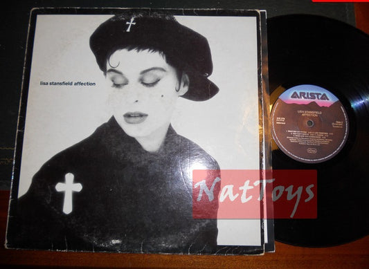 12" LP 33 GIRI Lisa Stansfield AFFECTION (Italie 1989, Arista 210 379) - VG/VG