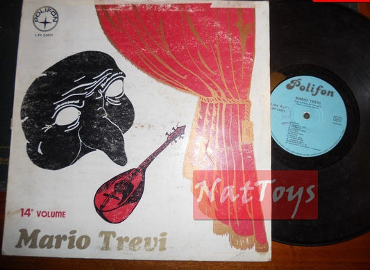 12" LP 33 RPM Mario Trevi 14 VOLUME (Italie 1981, Polifon LPF 33011) - VG/VG