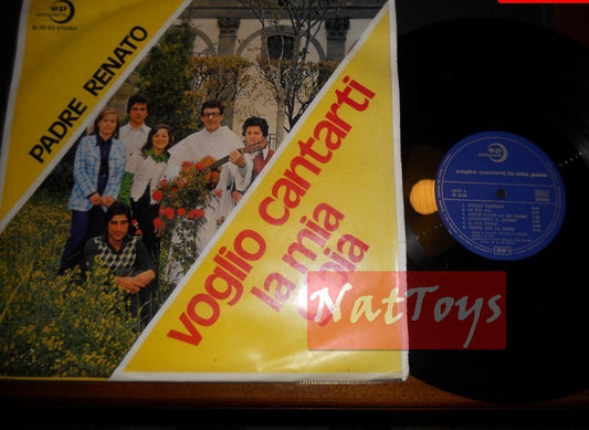 12" LP 33 RPM Padre Renato JE VEUX TE CHANTER MA JOIE Italie - EX/EX