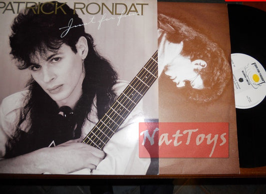 12" LP 33 RPM Patrick Rondat JUST FOR FUN (Royaume-Uni 1989, Food For Thought) - NM/NM