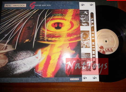 12" LP 33 RPM Pete Haycock GUITARE ET FILS (Hollande 1987, IRS ILP) - NM/NM