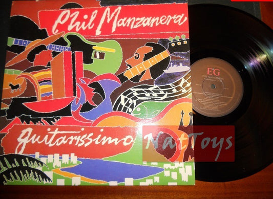 12" LP 33 Tours Phil Manzanera GUITARISSIMO 75-82 (Canada 1987) - NM/NM