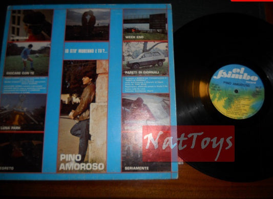 12" LP 33 RPM Pino Amoroso VOLUME 5 (Italie, El Bimbo EBL 001) - VG/VG