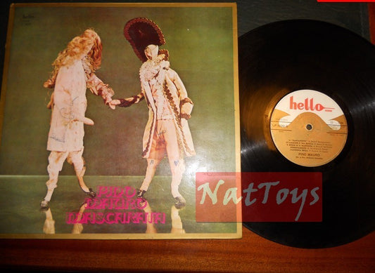 12" LP 33 RPM Pino Mauro MASCARATA (Italie, pochette gatefold Hello) - VG/VG