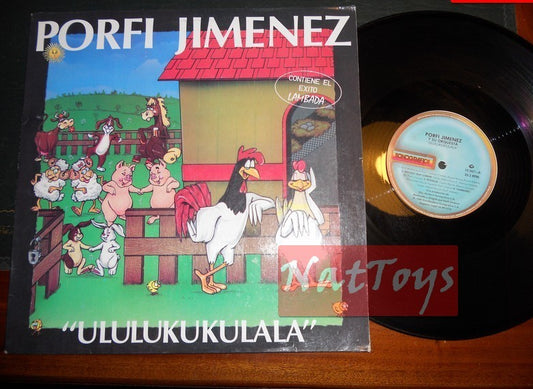 12" LP 33 Tours Porfi Jimenez ULULUKUKULALA (Venezuela 1989, Sonografica) - EX/VG