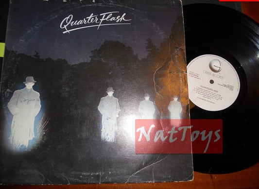 12" LP 33 GIRI Quarterflash QUARTERFLASH (Italia 1981, Geffen GEF 85438) - VG/VG
