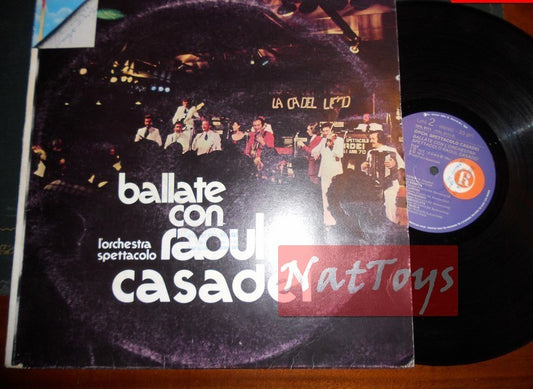 12" LP 33 GIRI Raoul Casadei BALLATE CON L'ORCHESTRA RAOUL CASADEI 1977 VG/VG