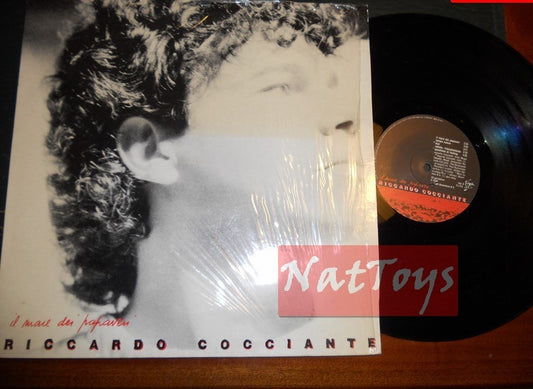 12" LP 33 GIRI Riccardo Cocciante IL MARE DEI PAPAVERI Italia 1985, Virgin NM/NM