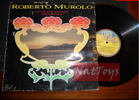 12" LP 33 GIRI Roberto Murolo LE GRANDI CANZONI NAPOLETANE - VOL. 1 1988 VG/EX