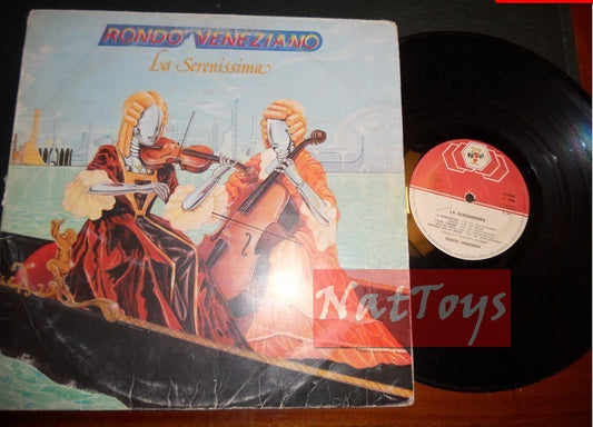 12" LP 33 GIRI Rondo Veneziano LA SERENISSIMA (Italia 1981, Baby Records) VG/VG