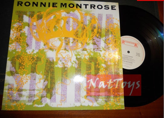 12" LP 33 RPM Ronnie Montrose THE DIVA STATION (Hollande 1990, Roadrunner) EX/NM