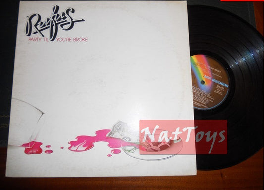 12" LP 33 GIRI Rufus PARTY 'TIL YOU'RE BROKE (Italie 1981, MCA 4123) - EX/EX