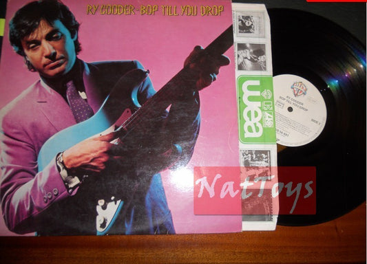 12" LP 33 GIRI Ry Cooder BOP TILL YOU DROP (Italie 1979, Warner Bros.) - EX/NM