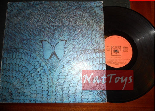 12" LP 33 Tours Santana BORBOLETTA (Italie 1974, CBS 69084) - VG/VG