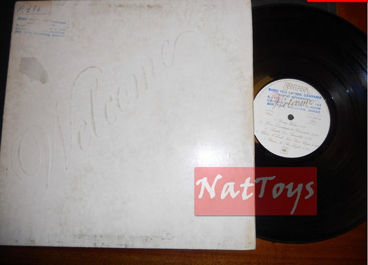 12" LP 33 GIRI Santana BIENVENUE (Italie 1973, CBS S 69040) - VG/VG