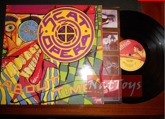 12" LP 33 GIRI Scat Opera ABOUT TIME (Italie 1991) - NM/NM