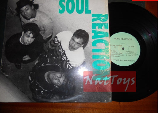 12" LP 33 GIRI Soul Reaction SOUL REACTION (U.S.A. 1990) - NM/NM