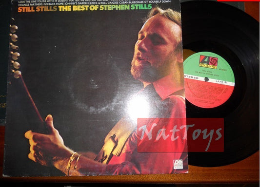 12" LP 33 GIRI Stephen Stills THE BEST OF STEPHEN STILLS (Italia 1976) - EX/NM