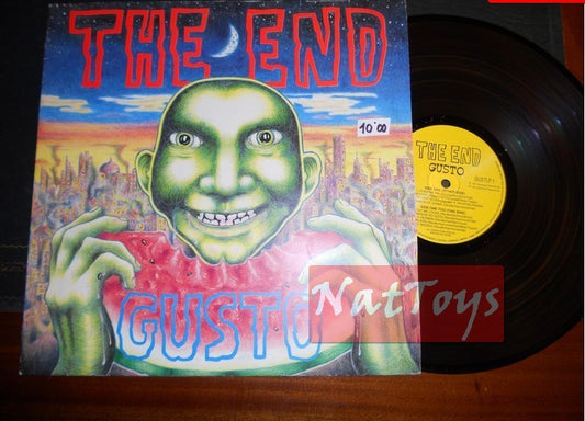 12" LP 33 GIRI The End GUSTO (U.K. 1991, Mad Moon GUST LP 1) - EX/NM