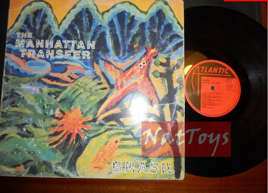 12" LP 33 GIRI The Manhattan Transfer BRAZIL (Italia 1987) - VG/VG