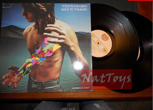 12" LP 33 RPM Todd Rundgren RETOUR AUX BARS (Benelux 1978) double LP EX/NM/NM