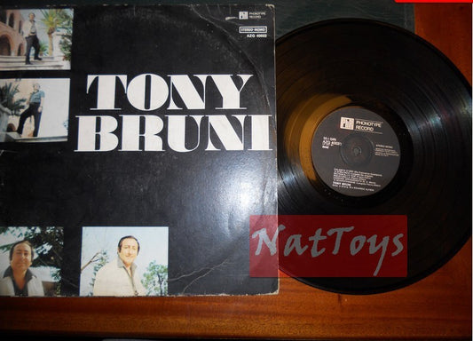 12" LP 33 GIRI Tony Bruni TONY BRUNI (Italie 1973, Phonotype AZQ 40022) - VG/VG