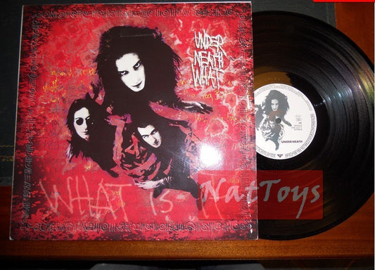 12" LP 33 GIRI Under Neath Qu'est-ce que c'est (Allemagne 1989, Wea 246 227-1) - EX/NM