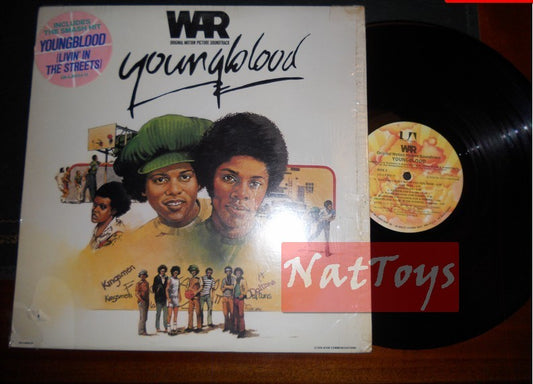 12" LP 33 GIRI War YOUNGBLOOD (USA 1978) [bande originale] - EX/NM