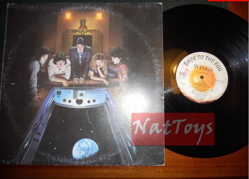 12" LP 33 GIRI Wings BACK TO THE EGG (Italia 1979, EMI 3C 064-62799) - EX/EX