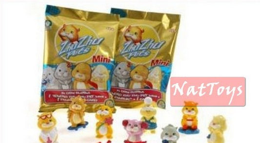 14 MINI HAMSTER PUPPIES ZHU ZHU PETS COMPLETE SERIES