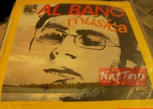 7" 45 GIRI Al Bano IL RAGAZZO CHE SORRIDE/MUSICA (1968, MQ 2129) - EX/VG col.son.