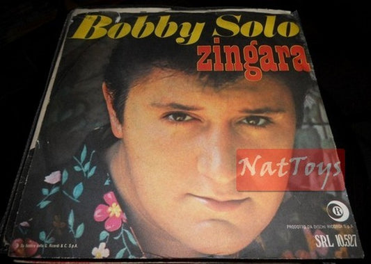 7" 45 GIRI Bobby Solo ZINGARA/PICCOLA RAGAZZA TRISTE (Italy 1969) - VG/VG