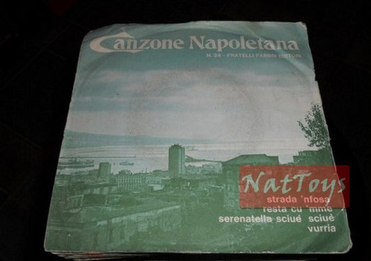 7" 45 GIRI Canzone napoletana n. 24 (Italy 1971, FRATELLI FABBRI) - EX/EX