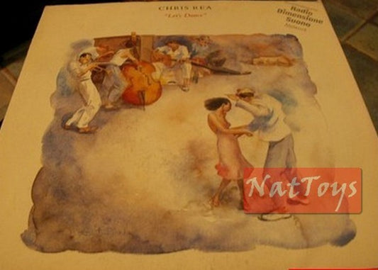 7" 45 GIRI Chris Rea LET'S DANCE/I DON'T CARE ANYMORE (Italy 1987) - NM/NM