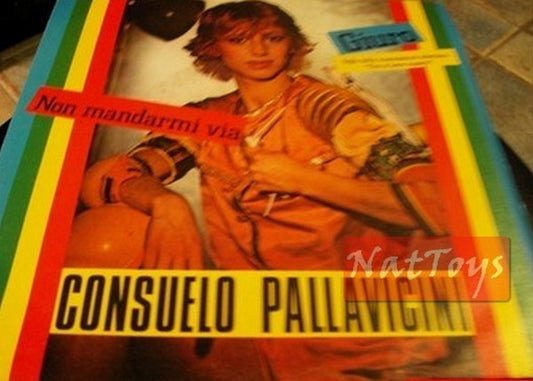 7" 45 GIRI Consuelo Pallavicini GIURO/NON MANDARMI VIA 1982 EX/EX colonna sonora