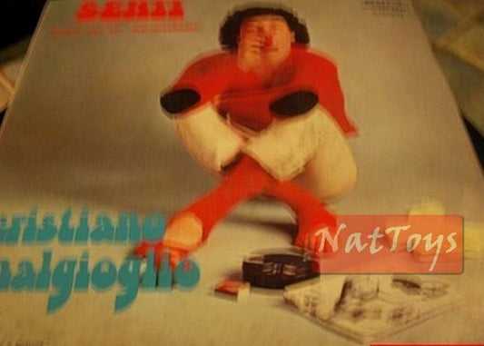 7" 45 GIRI Cristiano Malgioglio SENTI/CUORE SOLITARIO (Italy 1977) - EX/EX